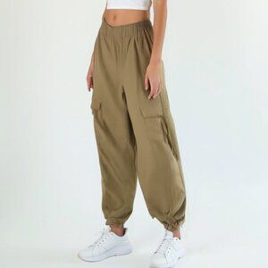 ❤️ JJXX RELAXED HIGH WAIST Tan Women Cargo Pants S